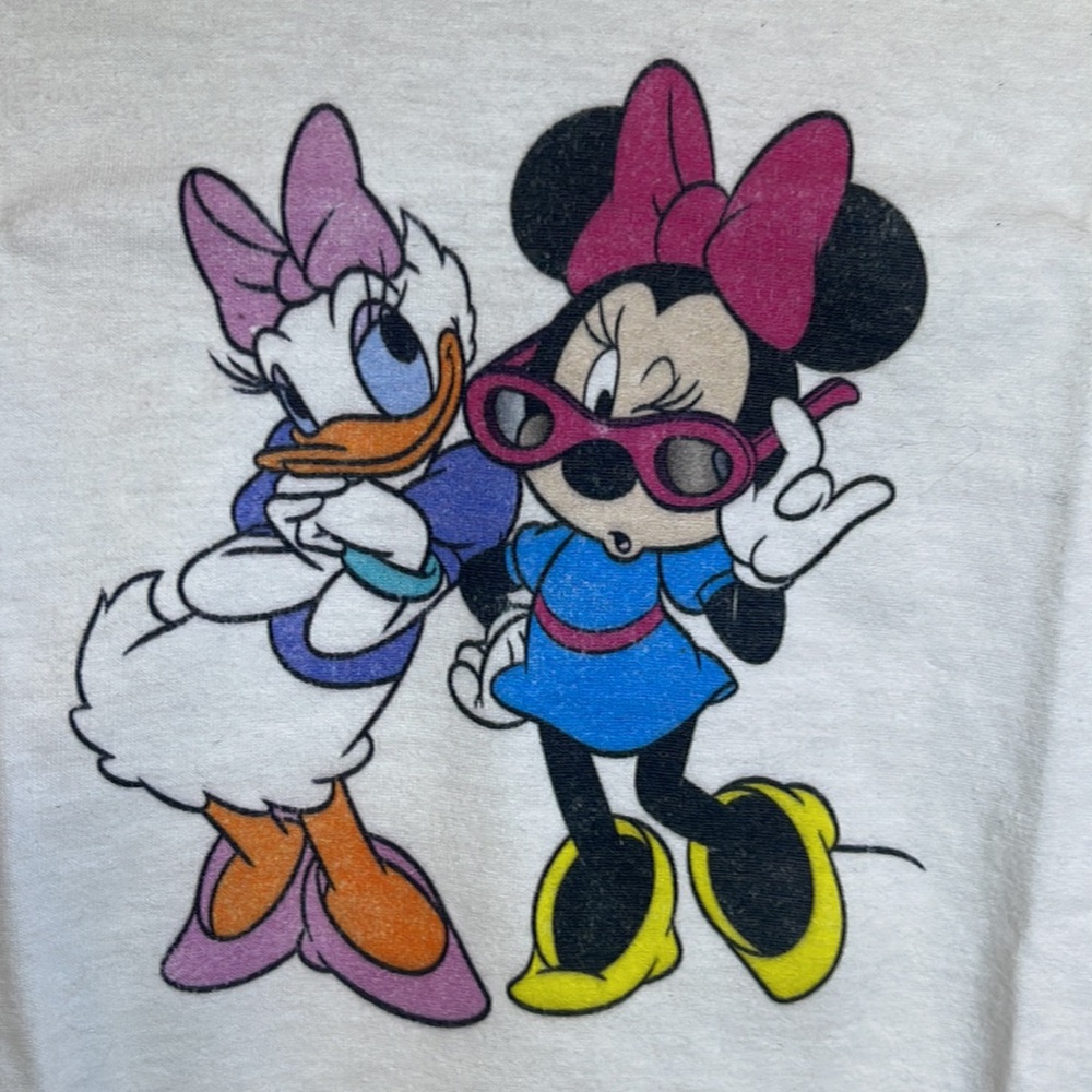 Disney Minnie Mouse and Daisy Duck youth t-shirt, size xsmall, NWT